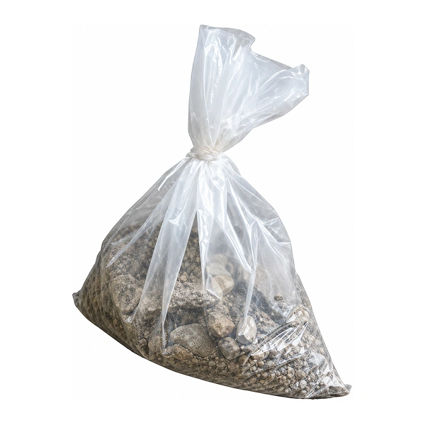 Bolsas plásticas para muestras de minerales